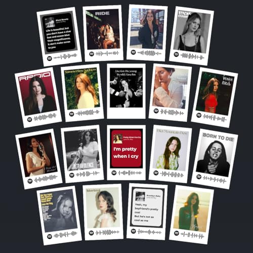 Image of Funk You Store Posters Cards Kit (Set of 15) | Anime Berserk Mini Posters Collage Kit Mini Poster Size (8 x 6 cm) Poster for Phone Accessories, Bedroom, Office, Living room, Dorm room (Lana Del Rey)