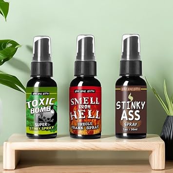 3PCS Fart Spray Extra Strong, Strong Potent Ass Fart Spray, Super Stinky Liquid Fart, Stink Hilarious Gag Gifts Stink Hilarious Gag Gifts30ml