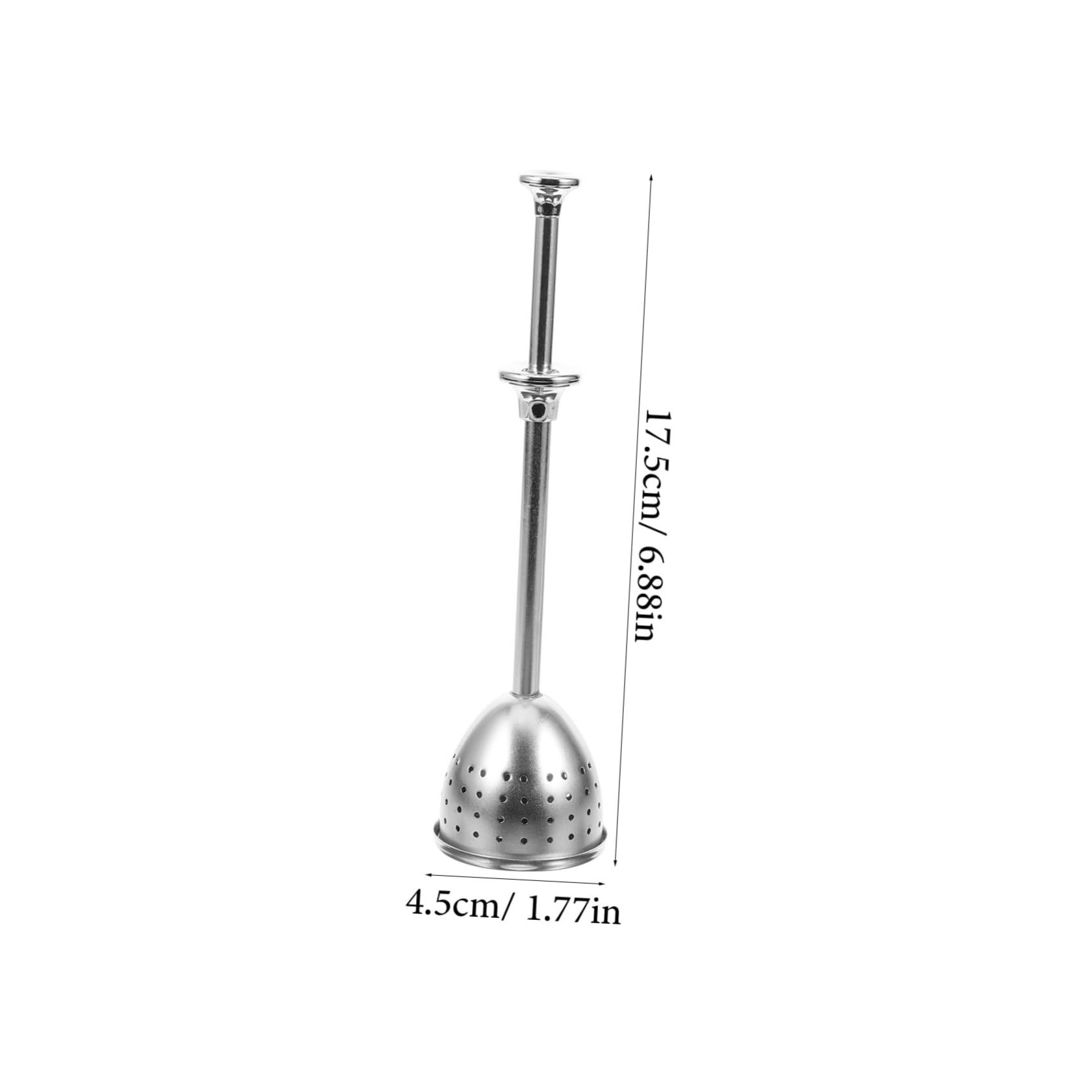SOLUSTRE Stainless Steel Tea Strainer Loose Leaf Tea Infuser Fine Mesh Design for Home Office