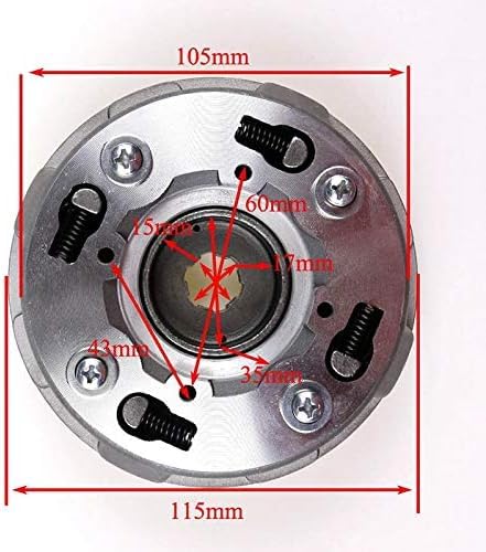Gruppo Frizione Semiautomatica per Buggy ATV 70Cc 110Cc 125Cc Quad Dirt Bike