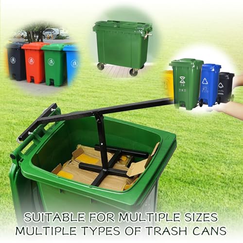 Compactador Manual de Basura Touchless 120L-660L miniatura 4