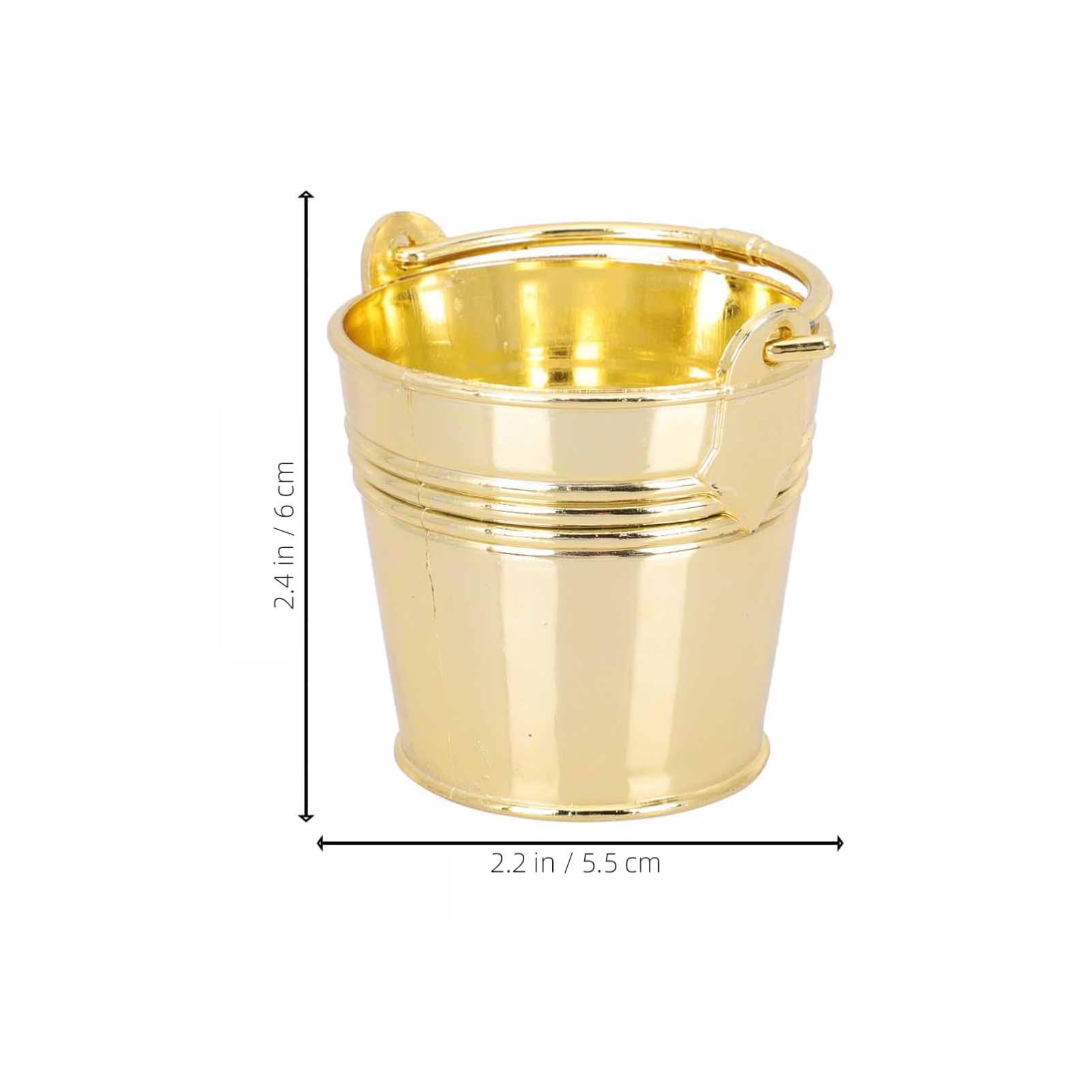 Didiseaon 10 Juegos Mini Cubos Para Dulces De Boda Contenedores Útiles Para Snacks Decoración De Fiesta Y Almacenamiento De 10 Piezas X 10