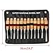Wood Carving Chisel Set, EnPoint 12 Piece Turning Lathe Tools Woodworking and Accessories, Professional High Speed Steel Sharp Blade Gouge Kit for Arts Beginners, with Carrying Case