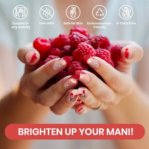 beetles Valentines Gel Polish Set - 6 Pcs Burgundy Red Purple Brown Nail Gel Polish Kit for Glamour, Wine Red Brown Lilac Sangria Gel Polish Soak Off UV LED Nail Lamp Spring