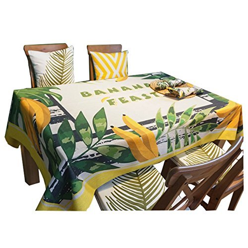 Table de salle à manger européenne avec nappe rustique de qualité supérieure