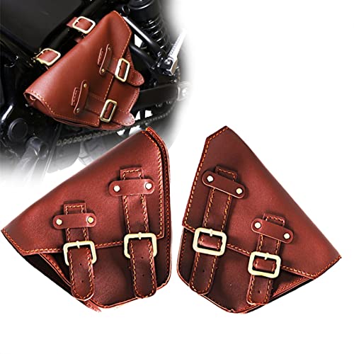 Bolsas De Sillín Marrón con ajuste simétrico para tu Rebel CMX 300 y 500