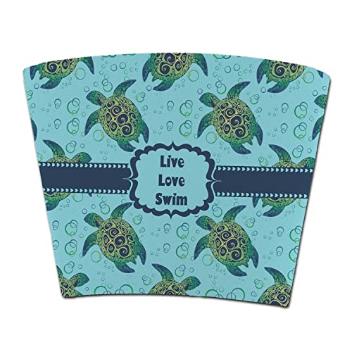 Personalized Sea Turtles Party Cup Sleeve - without bottom