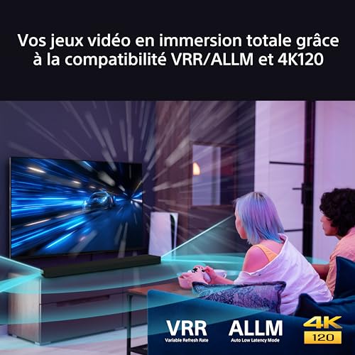 Sony BRAVIA Theatre Bar 8 – Barre de Son TV Dolby Atmos®, 11 Haut-parleurs, Wi-FI®, Bluetooth®, 360 Spatial Sound Mapping, Modèle 2024