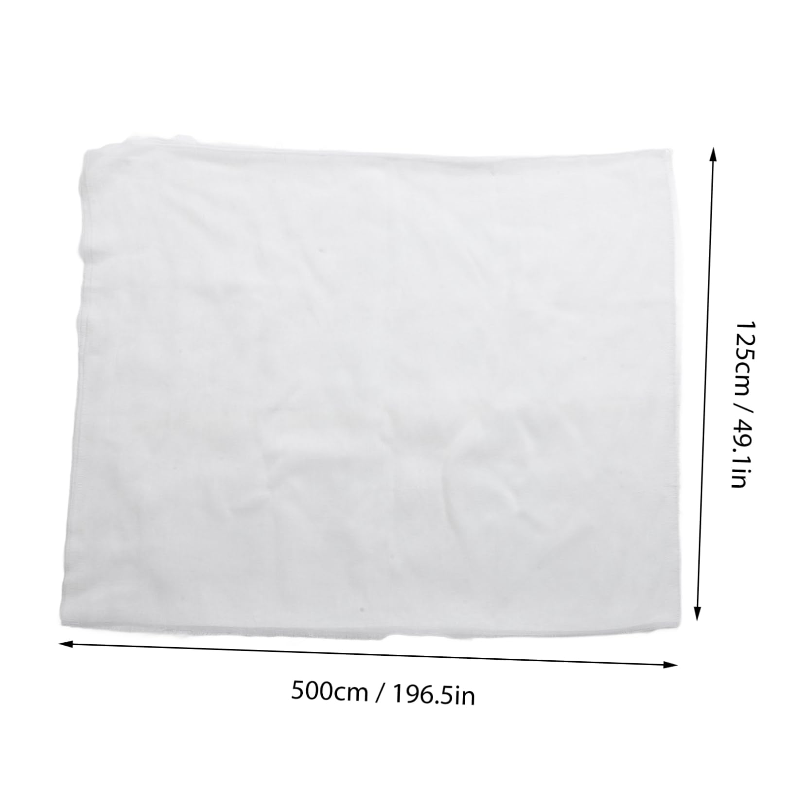 COLLBATH Kitchen Cheese Cloth Reusable Fine Filter Cloth for Straining Sauces Juices Cotton Gauze Fabric Multi Use for Home Hotel Kitchens