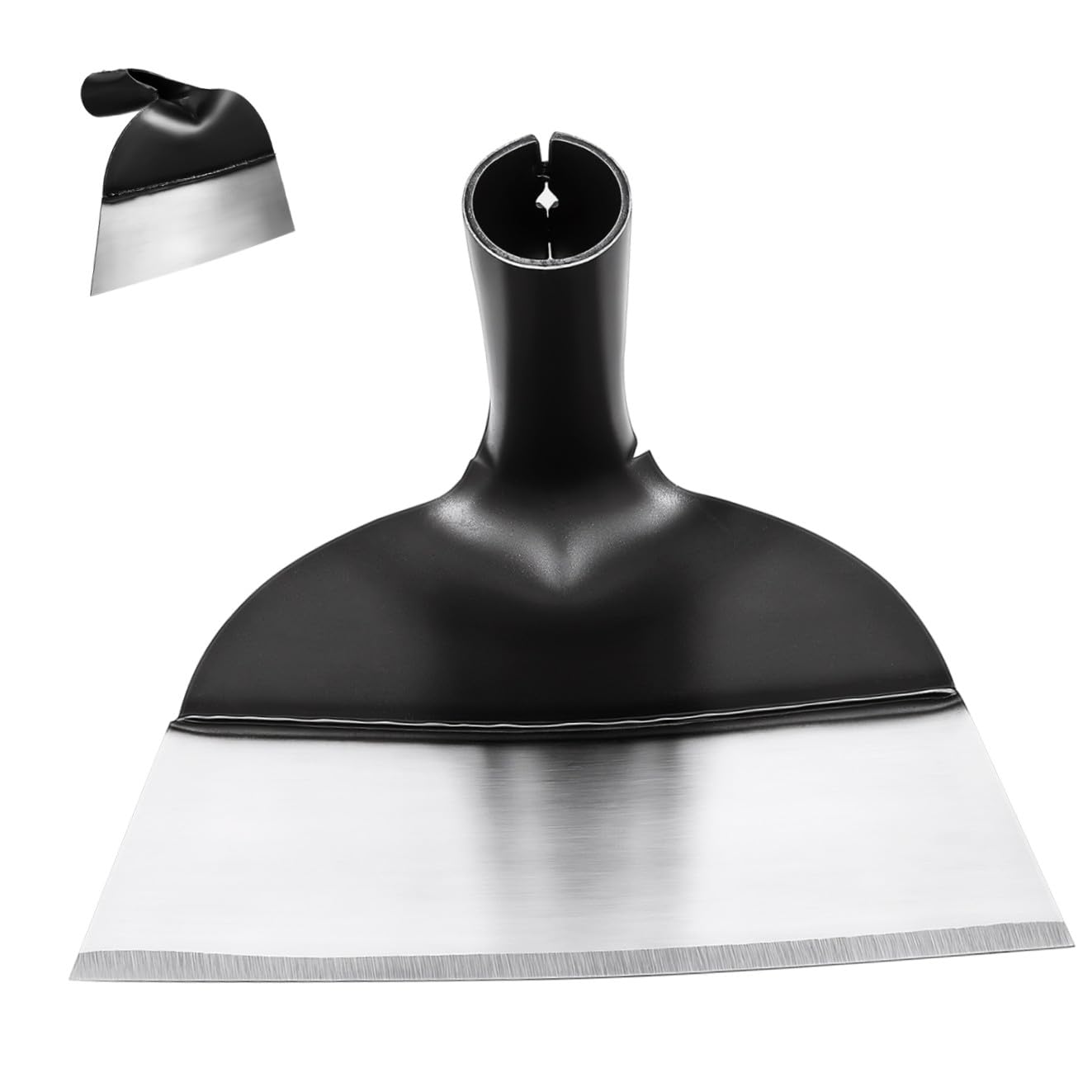 SHINEOFI Azada De Mano Para Jardín Resistente Al Desgaste De Acero Manganeso 23,5 Cm Sin Mango Herramienta Manual De Deshierbe Para Cultivo y Huerto Agrícola