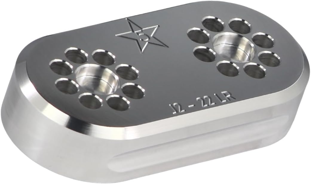 5 Star J2-22 LR Bedside Block Kit fits Ruger LCR, SP101, Smith & Wesson 317, 63, 43C, Rossi R98 Plinker