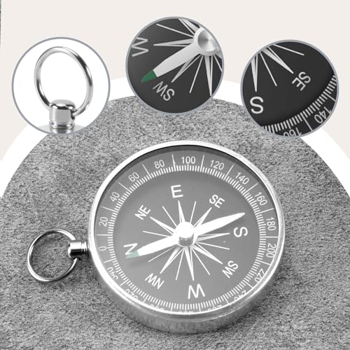 Brújula de bolsillo para camping y senderismo miniatura 2