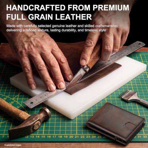 Image of Card Wallet For Men Slim Minimalist: Smart Rfid Front Pocket Pop Up Wallets
