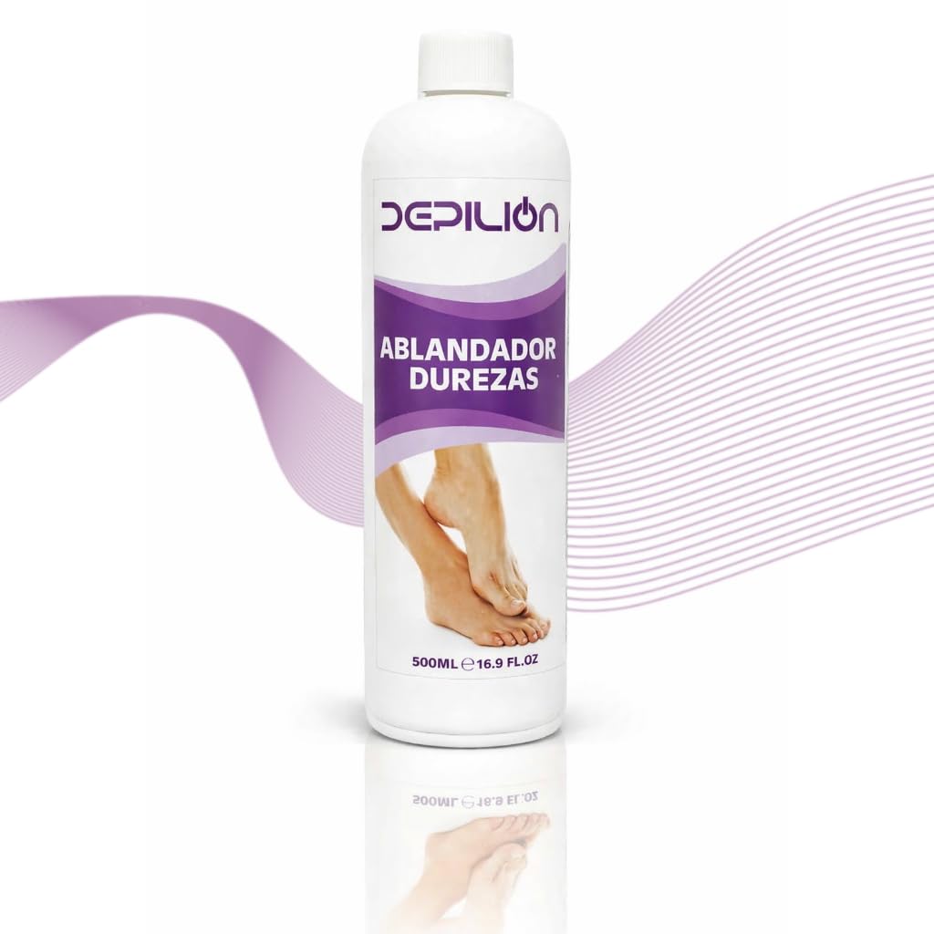 Ablandador de Durezas y Callos Profesional 2 x 500ml | Eliminador de Callos en Pies, Reblandece Callosidades Rápido | Tratamiento Pedicura Fácil y Eficaz