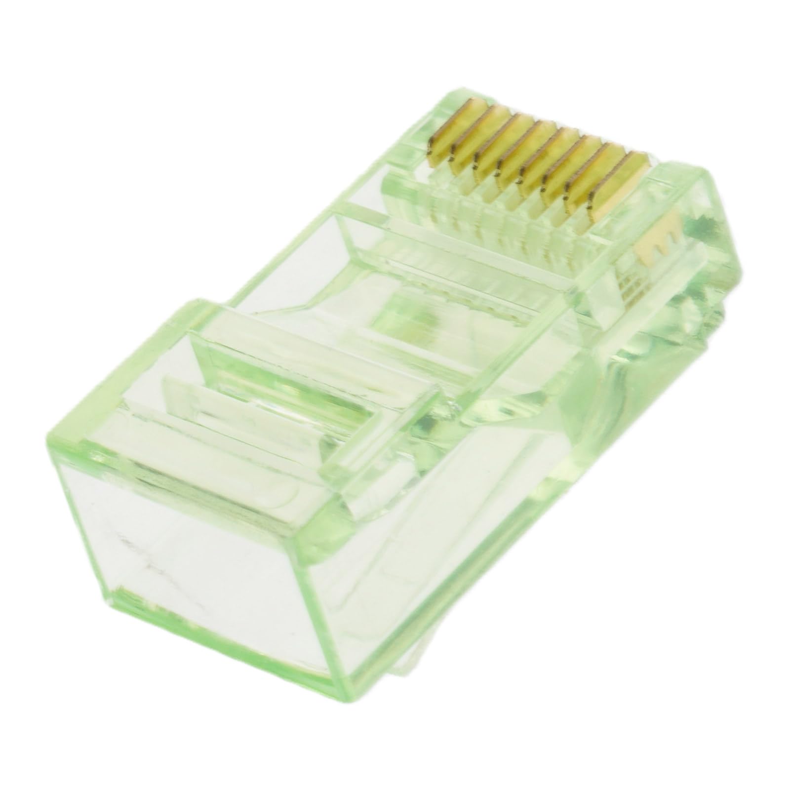 APGLSXY 100pcs RJ45 Networking Connection Wire Plugs Cat5 Ethernet Connectors for Secure and Stable Connection Secure