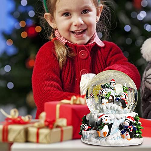 Bola de nieve musical 3D con luces LED de ensueño y canciones infantiles para niños 3