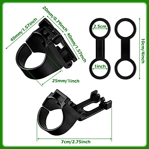 Frienda Pcs Snorkel Clip Keeper Mask Strap Holder Quick Release Scuba miniatura 2