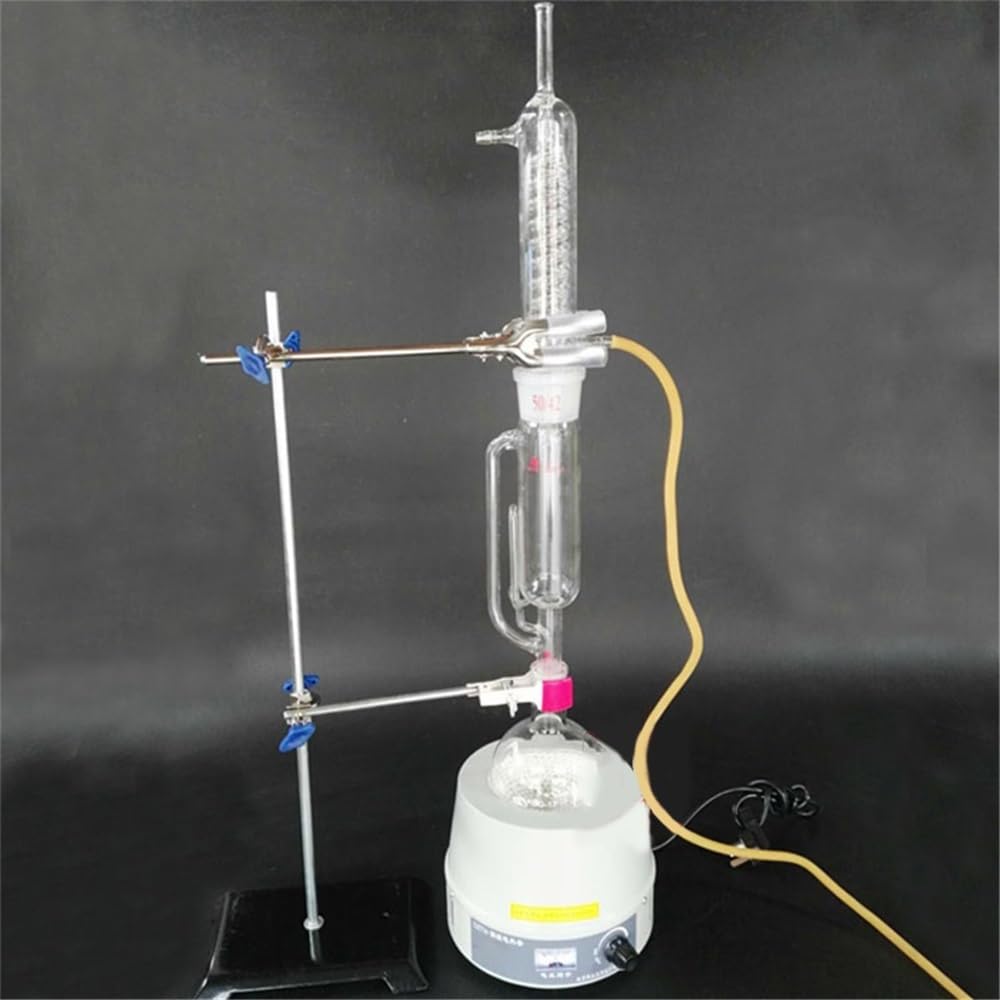 Sprzęt do przyrządów laboratoryjnych 250 ml - 1000 ml Ekstraktor Niezbędne zestawy do destylacji szkła ze skraplaczem (serpentyna - 500 ml)