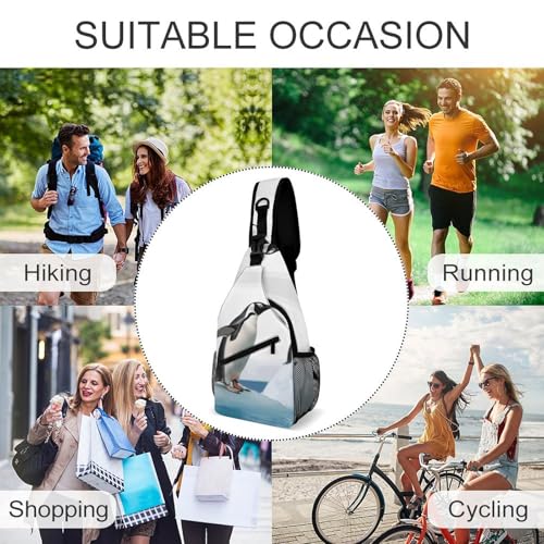 Bolso Sling Crossbody Casual para Senderismo y Viaje miniatura 6