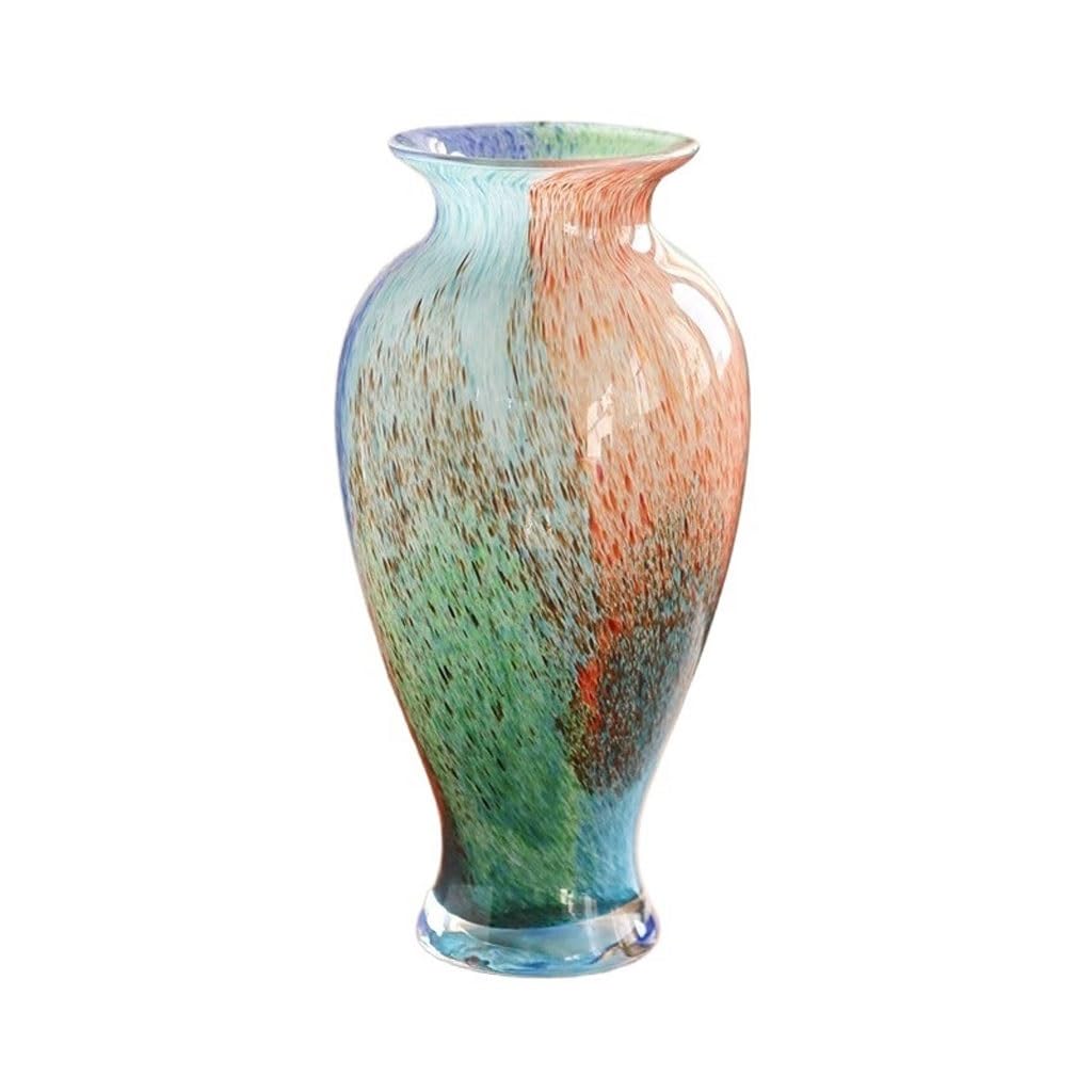 Vases for Flowers Creative Colored Glass Vase Home Fashion High-end Water-raised Flower Vase Ornaments Flower Vases Decorative