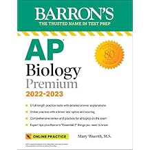 AP Biology Premium, 2022-2023 Comprehensive Review with 5 Practice Tests + an Online Timed Test Option Barrons AP Premium Edition