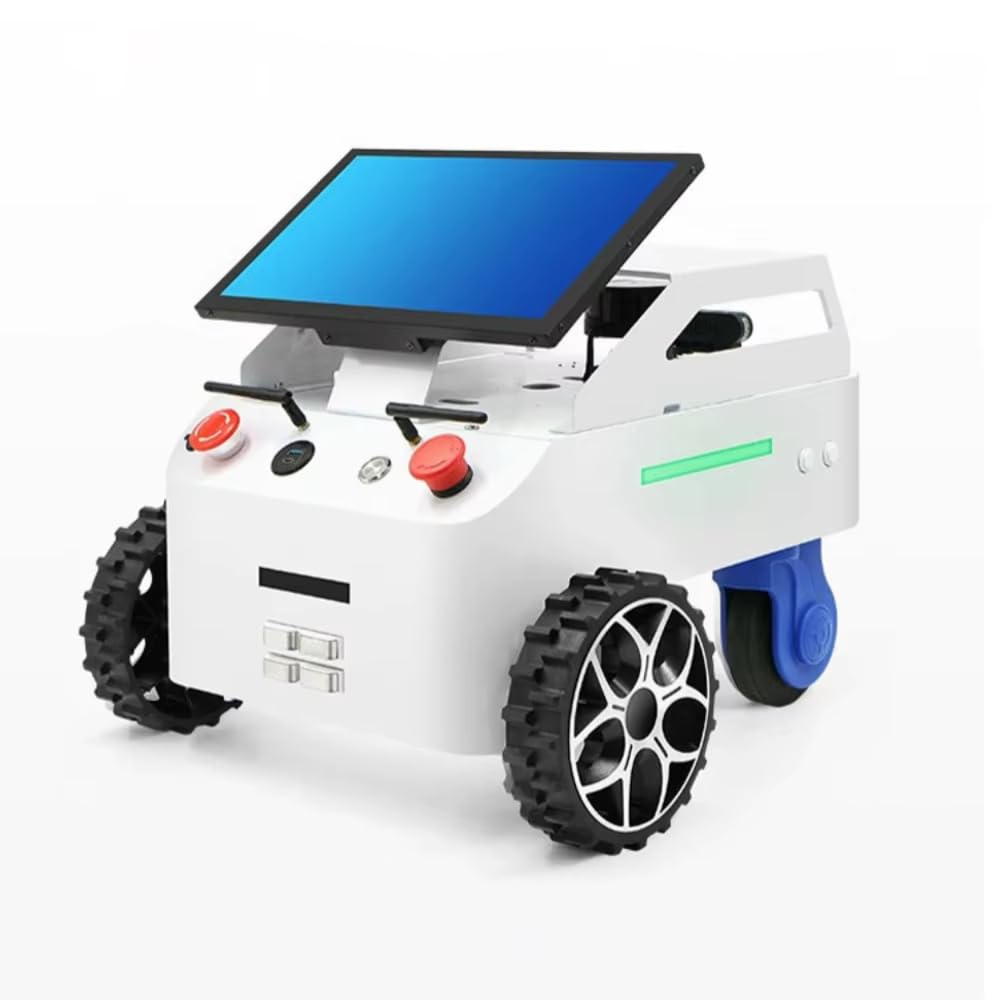 Rueda de goma profesional para robot cortacésped