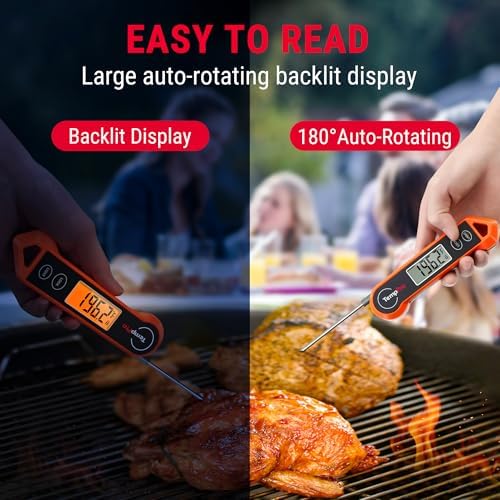 TempPro TP19H 1 Sec Digital Meat Thermometer for Cooking - 2