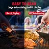 TempPro TP19H Digital Meat Thermometer for Cooking with Ambidextrous Backlit and Motion Sensing Kitchen Cooking Food Thermometer for BBQ Grill Smoker Oil Fry Candy Instant Read (Previously ThermoPro)