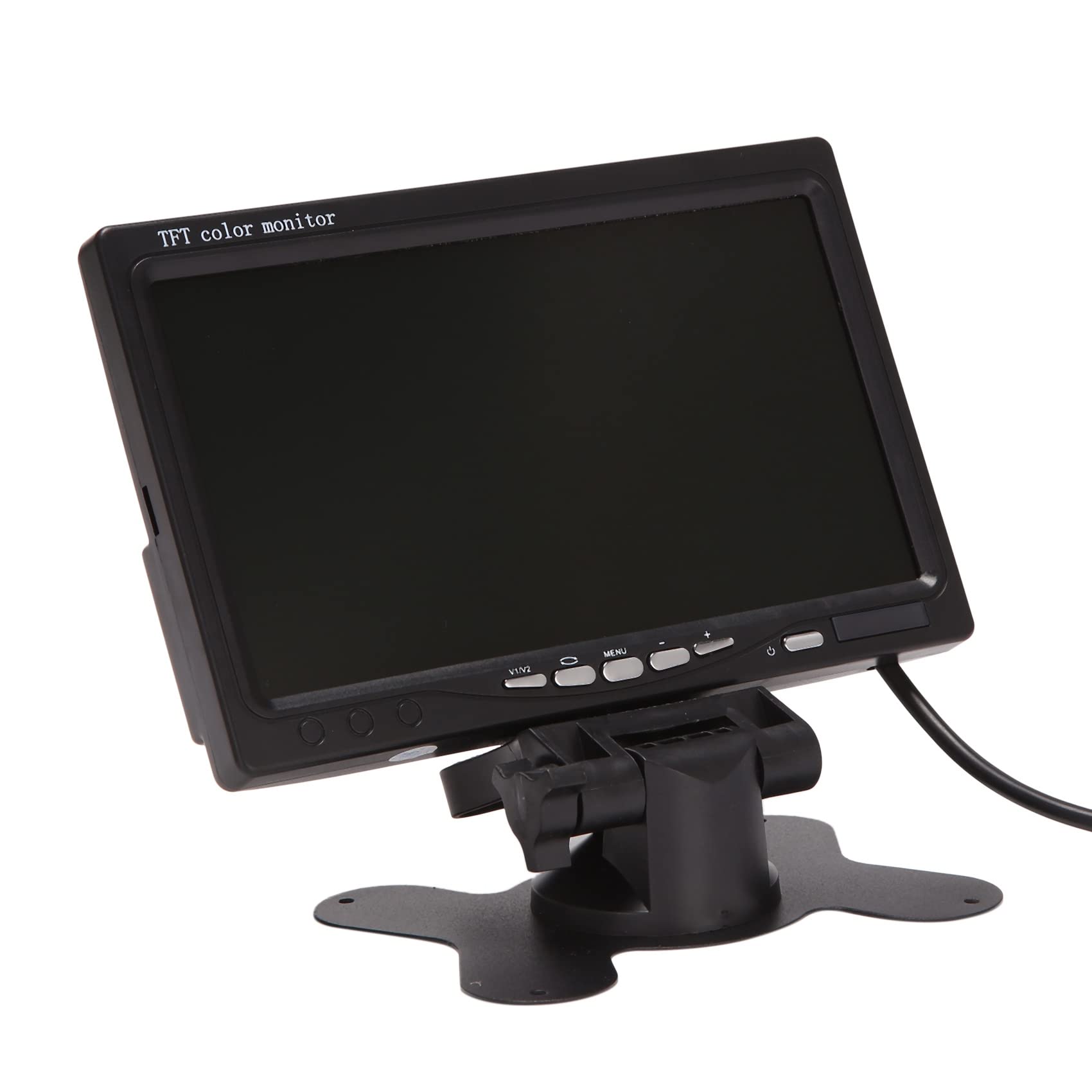 12V-24V 7 Pulgadas TFT LCD Color HD Monitor para Coche CCTV Vista Trasera Inversa CáMara de Marcha AtráS Accesorios ElectróNicos Automotrices