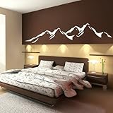 wandtattoo schweizer berge  Wanddeko Wandsticker \