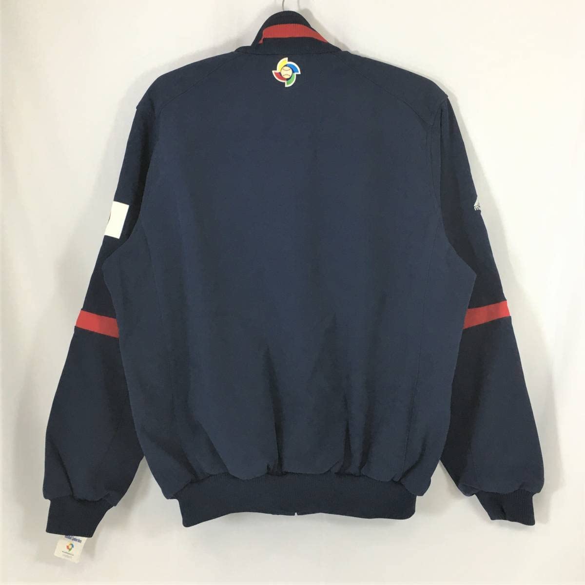 Amazon.co.jp: タグ付 2009 WBC 日本代表 グランドコート ネイビー L 