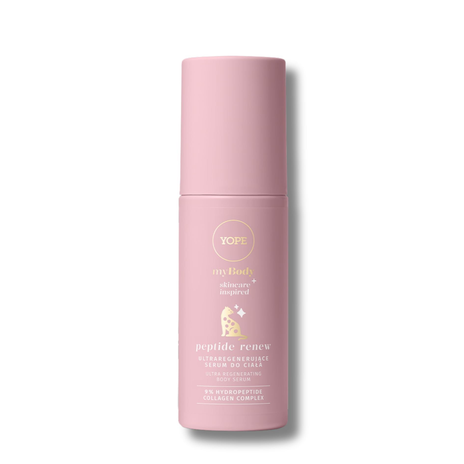 YOPE Body Serum, Ultra Regenerating Peptides, Rose Hydrolates, Dry Dull Skin, Pink Sugar, 150 ml