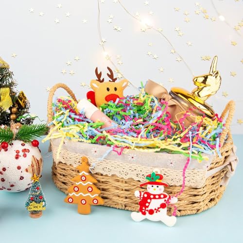 Image of Caleihd Crinkle Cut Paper Shred Filler Gift Cushion Streamer 4 Mix Color