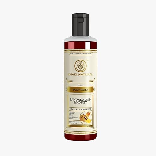 Khadi Sandal Honey Body Wash 210ml