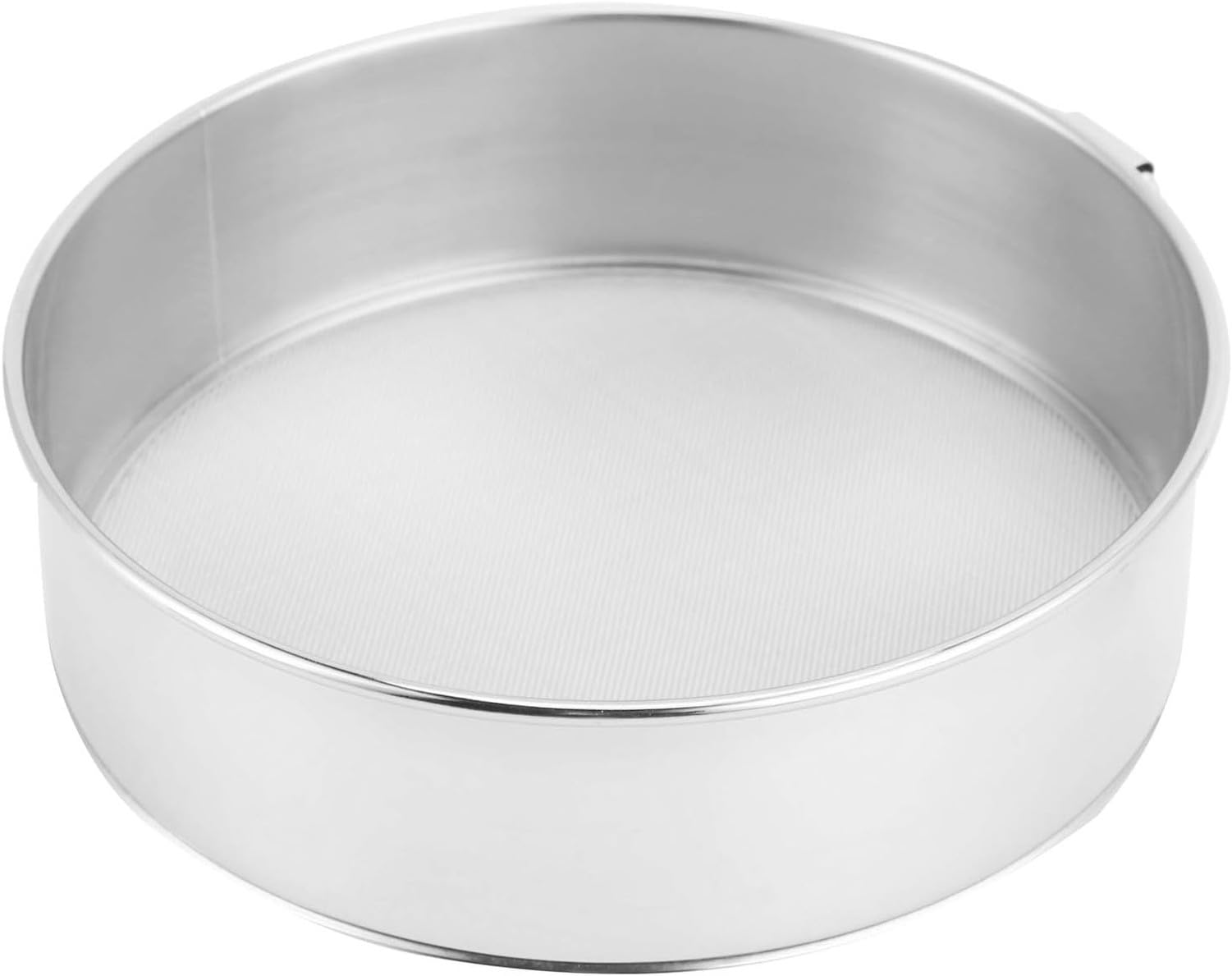Setaccio per Farina in Acciaio Inox 15 cm per Zucchero a Velo Strumento da Cucina per Dolci