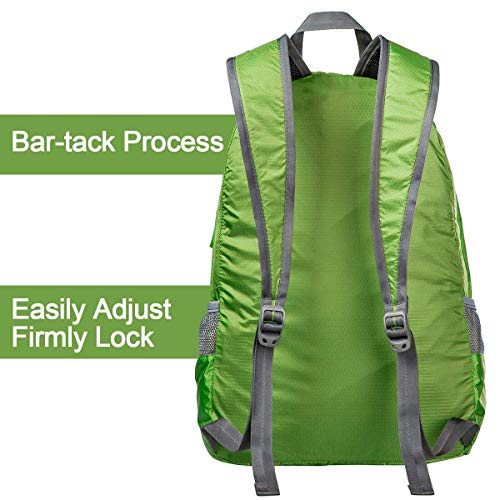 Image of G4Free 20L Lightweight Packable Backpack Travel Hiking Daypack Foldable Backpack for Men Women