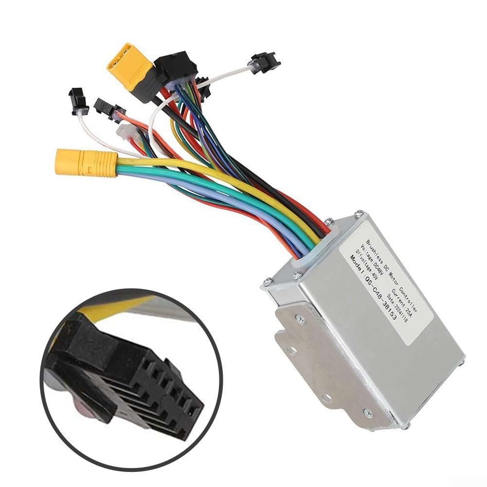 Controller motore brushless 48V 25A per Kukirin per scooter G2 Max, costruzione in lega di alluminio per una migliore stabilità termica