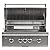 Coyote Stainless Steel Built-In Builder Grill with Infrared Sear Burner, Rotisserie & Wind Guard, 36-Inch (C1S36LP), Propane