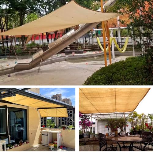 Malla de protección solar exterior para acabar con el calor en el patio 8