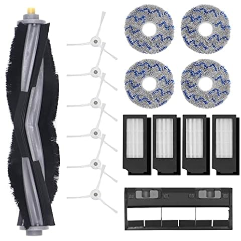DingGreat Zubehör Ersatzteile Set für ECOVACS DEEBOT T10 Turbo Saugroboter Cover