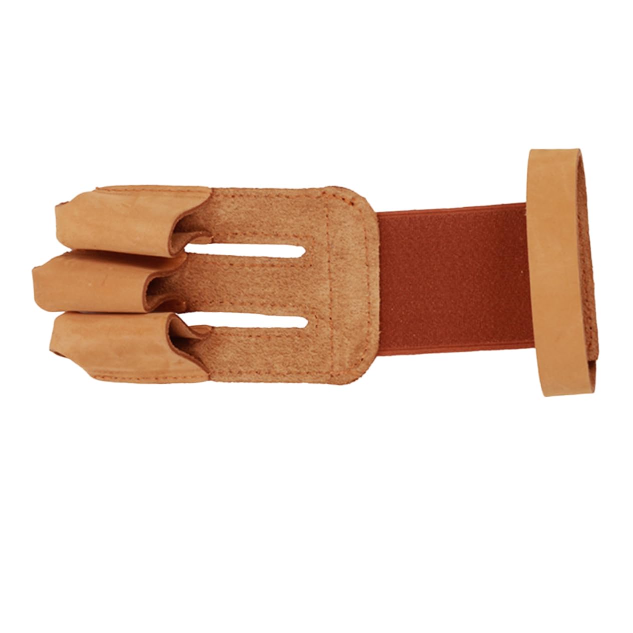 POPETPOP 1Pc Three Finger Gloves Durable Finger Protector Guard for and Comfortable Fit for Left and Right Hand for Hunting and Outdoor Sports