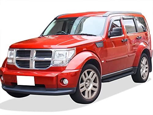 Estribos Running Boards APS para Dodge Nitro 2007-2012 miniatura 2