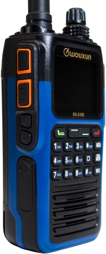 Wouxun KG-Q10G Handheld GMRS Radio (Blue)