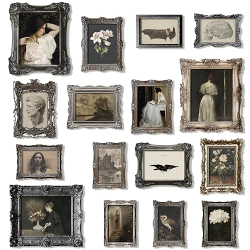 97 Decor Dark Academia Wall Art - Dark Academia Decor For Bedroom, Moody Goth Art...