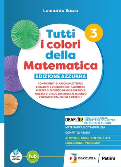  Tutti i colori della matematica. Ediz. Azzurra. Con Quaderno di inclusione e recupero. Per il secondo biennio e 5° anno delle Scuole superiori. Con e-book. Con espansione online (Vol. 2)