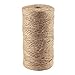 Produktbild Ideen mit Herz Juteband | 100 m | auf Rolle | Natur | Bastelschnur, Jute-Kordel, Dekokordel | ideal für Haushalt, Garten, Deko, DIY, Basteln (Ø 2 mm)