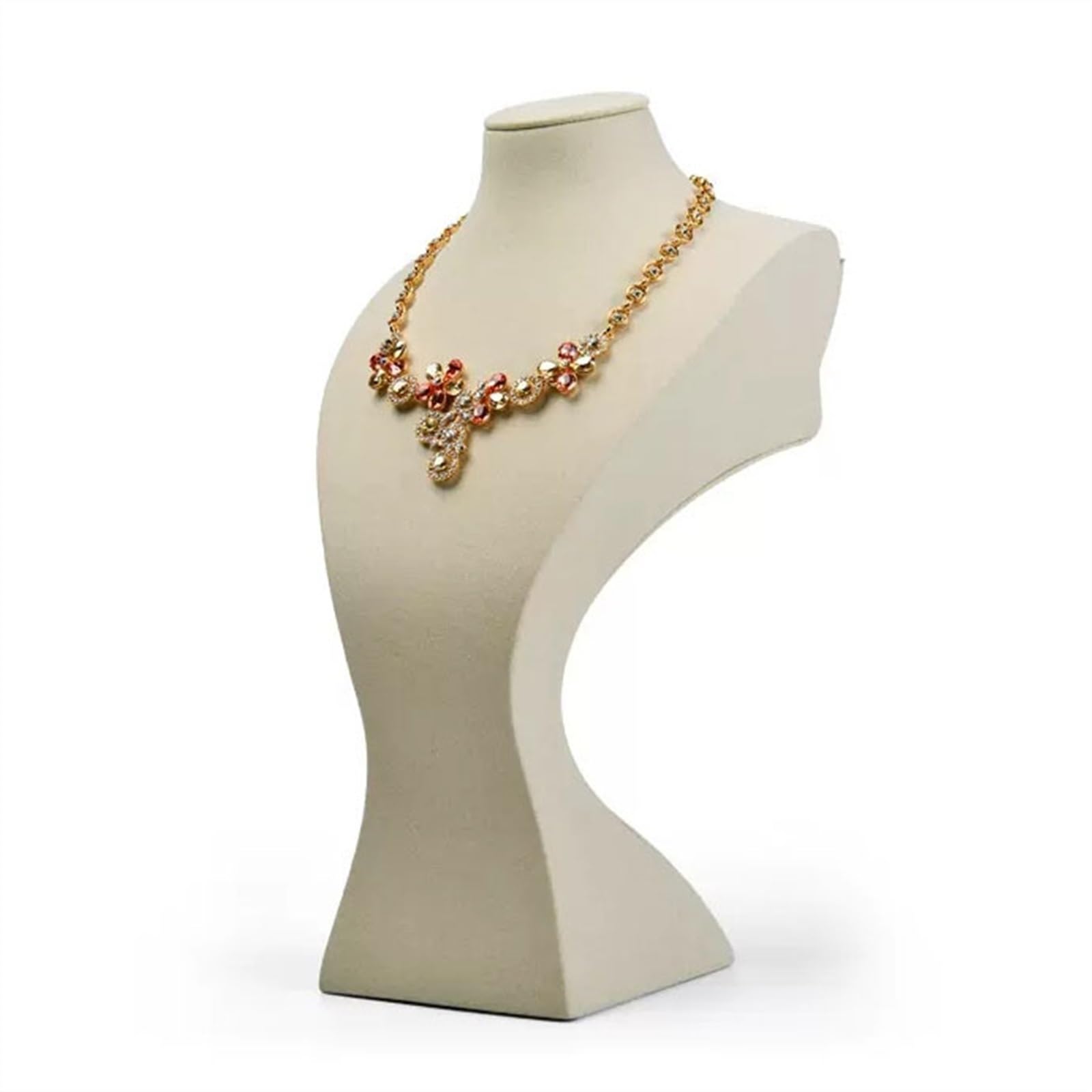 XCSCUK Necklace Jewelry Display Stand,Necklace Bust Jewelry Stand,Jewelry Organizers/Display Stand,for Jewelry Store, Collector