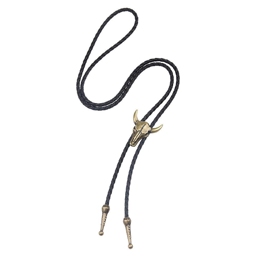 H3TF5J Collana da Ballo Fiore Nero Western Cowboy Catena da Uomo, Catena per Magliette per la casa