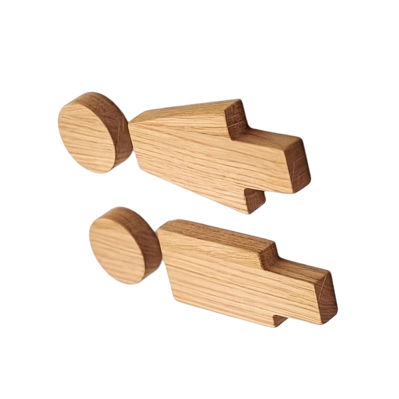 X-Institute And Women Wood Toilet Sign Set for Home Restaurant Decors Bathroom Door Signs Restroom Signage Wall Decors Wood Toilet Sign
