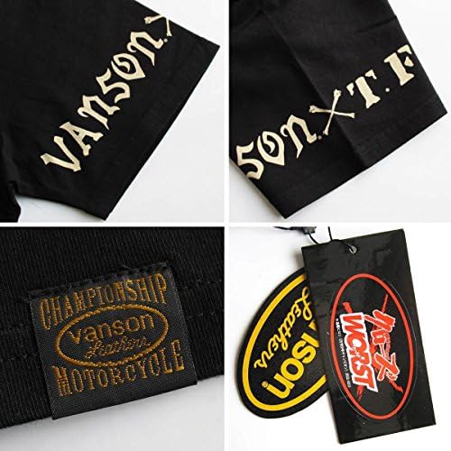 Amazon | [バンソン] クローズ WORST コラボ メンズ天竺半袖Tシャツ 